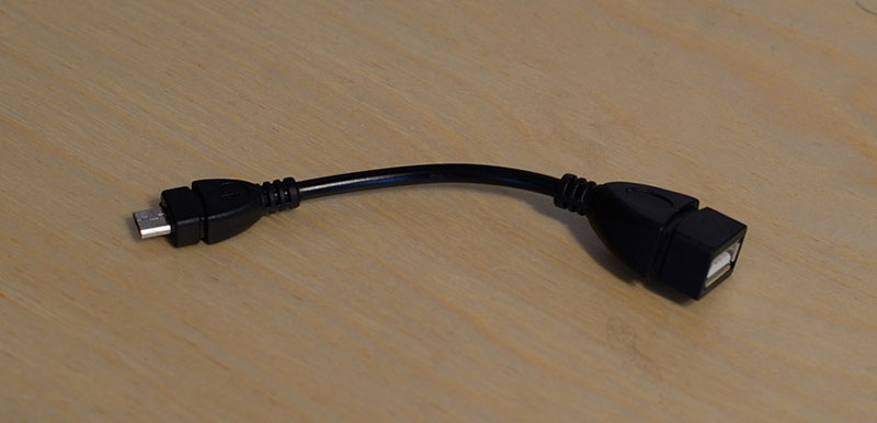 Переходник с USB на micro USB