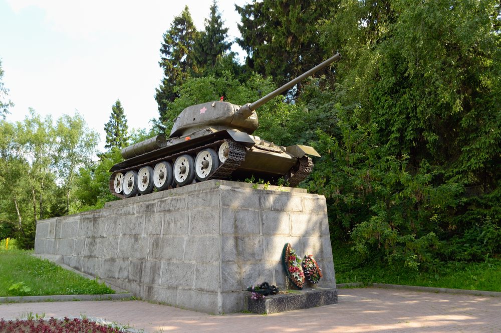 Танк Т34 Зеленоград