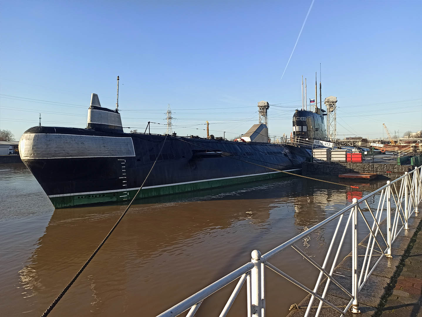 Дизельная подводная лодка Б-413